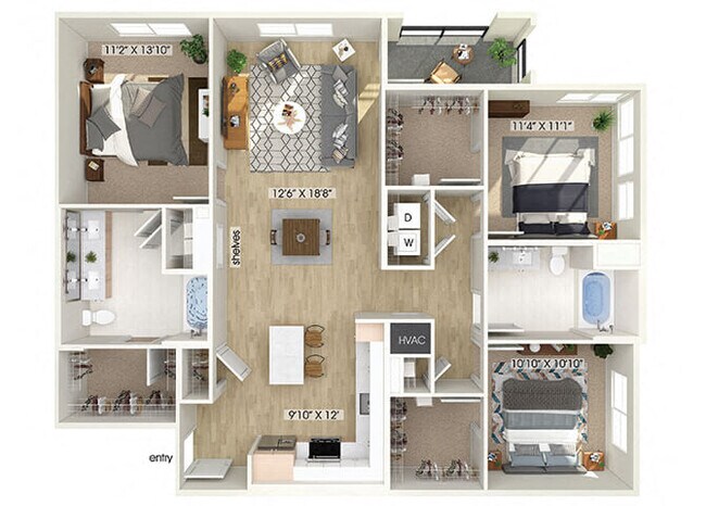 C2 Phase 1 794-201 794-201 floor plan